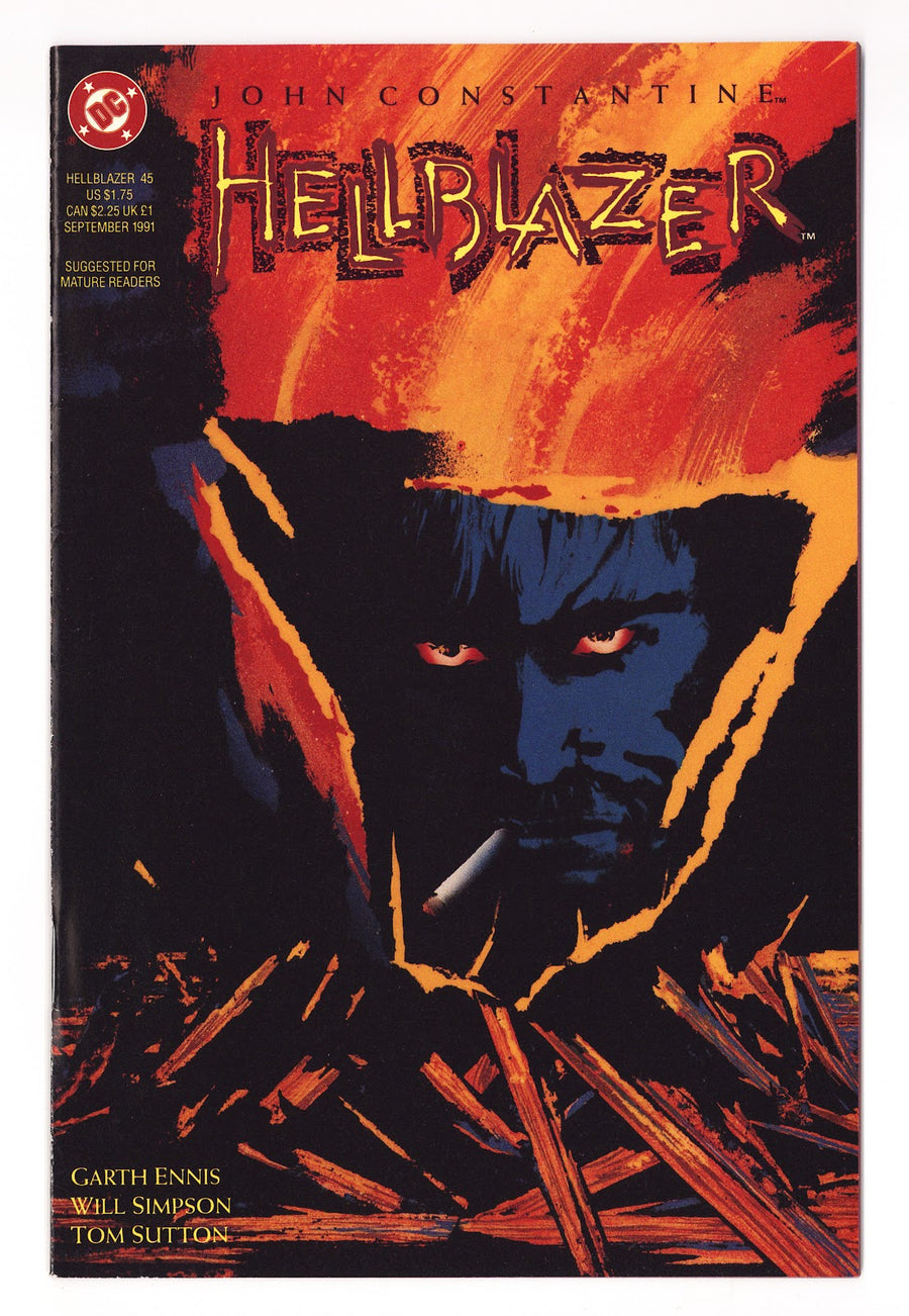 Hellblazer Vol 1 45  High Grade   (1991)