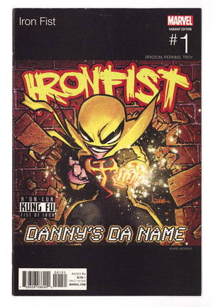 Iron Fist Vol 5 1 Mid Grade (2017) Andrews Hip-Hop Variant