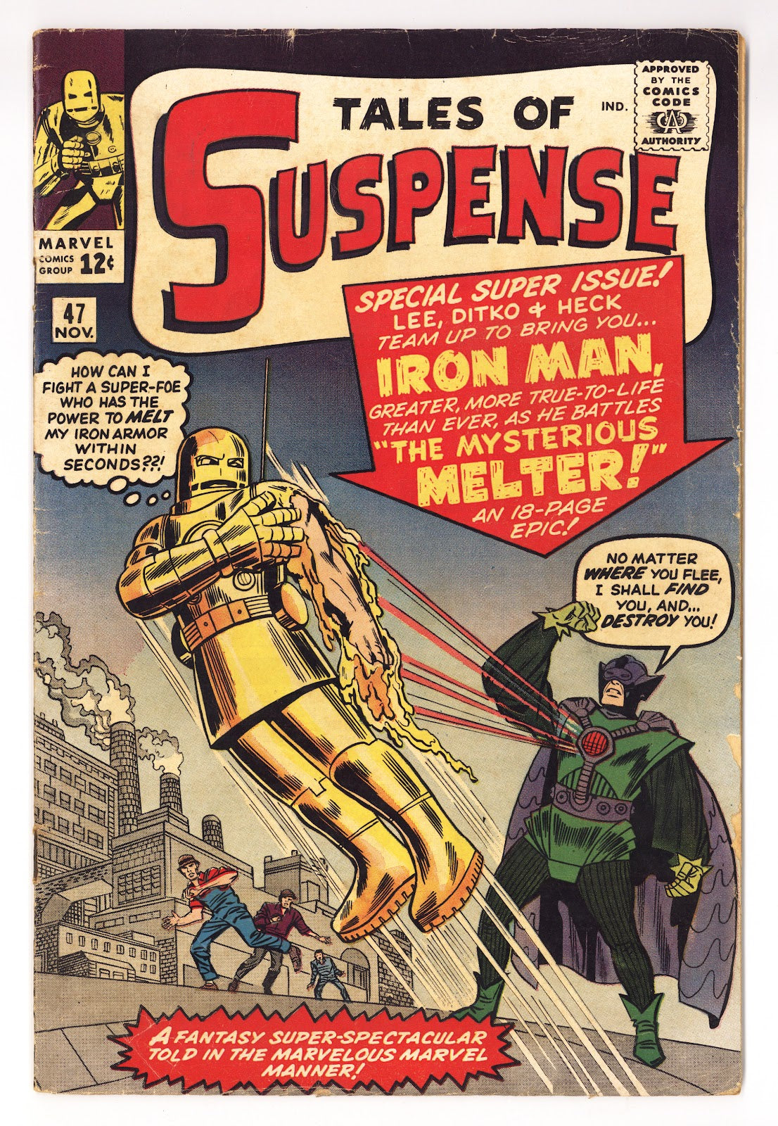 Tales of Suspense Vol 1 47 VG+ (4.5) (1963) 