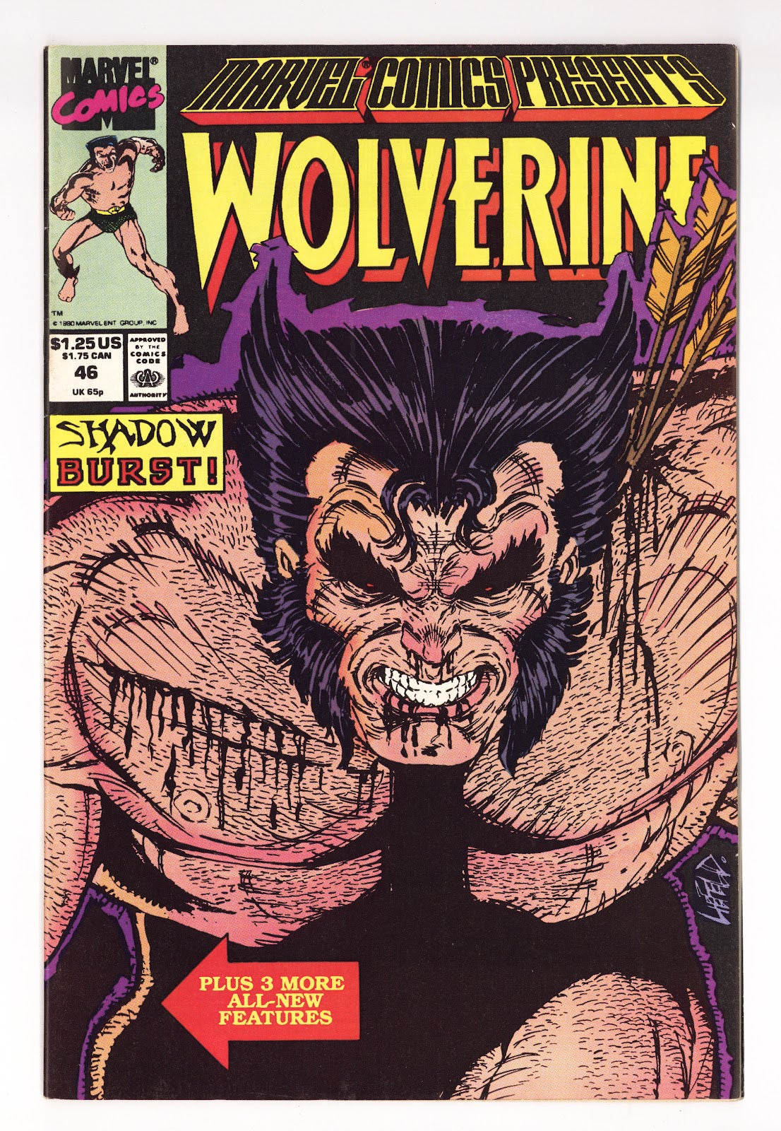 Marvel Comics Presents Vol 1 46 Mid Grade (1990) 