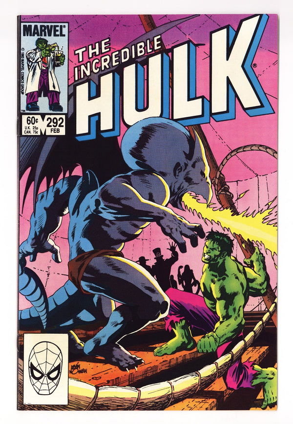 The Incredible Hulk Vol 1 292  Mid Grade   (1984)