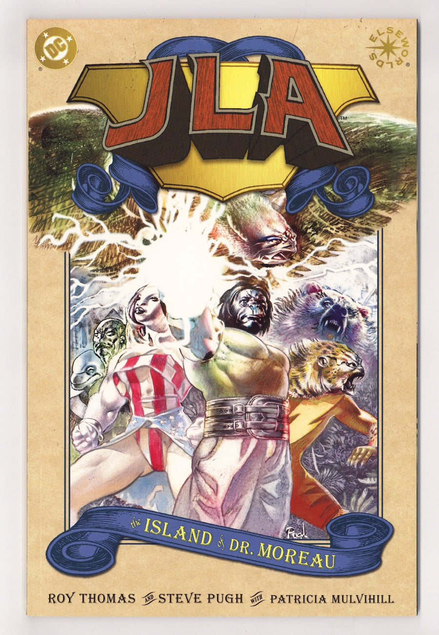JLA: The Island of Dr. Moreau   [nn]  Mid Grade   (2002)     