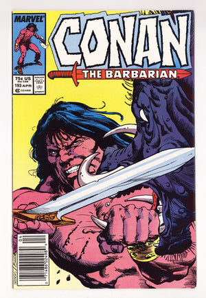 Conan the Barbarian Vol 1 193  Mid Grade   (1987)   Newsstand