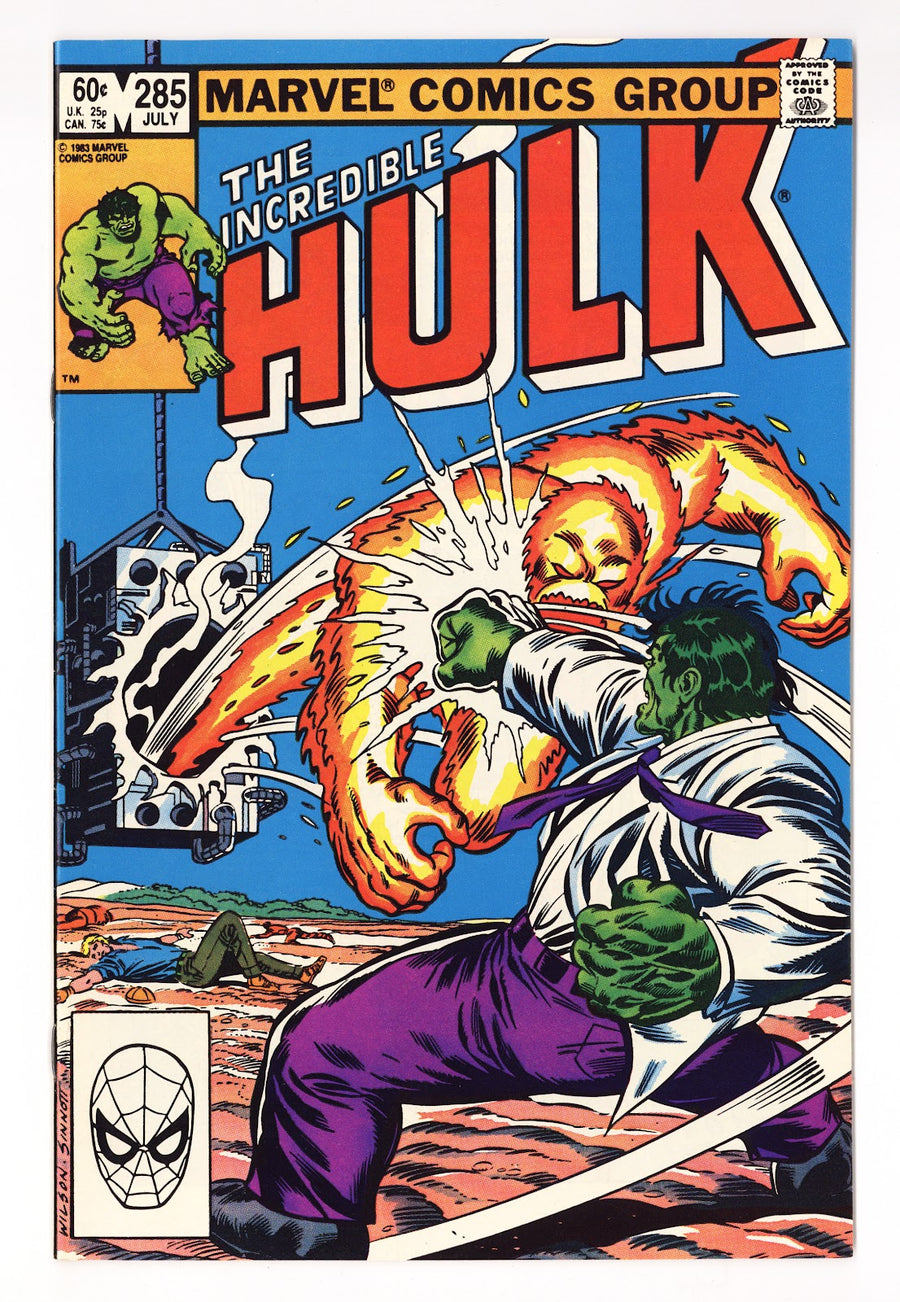 The Incredible Hulk Vol 1 285  High Grade   (1983)     