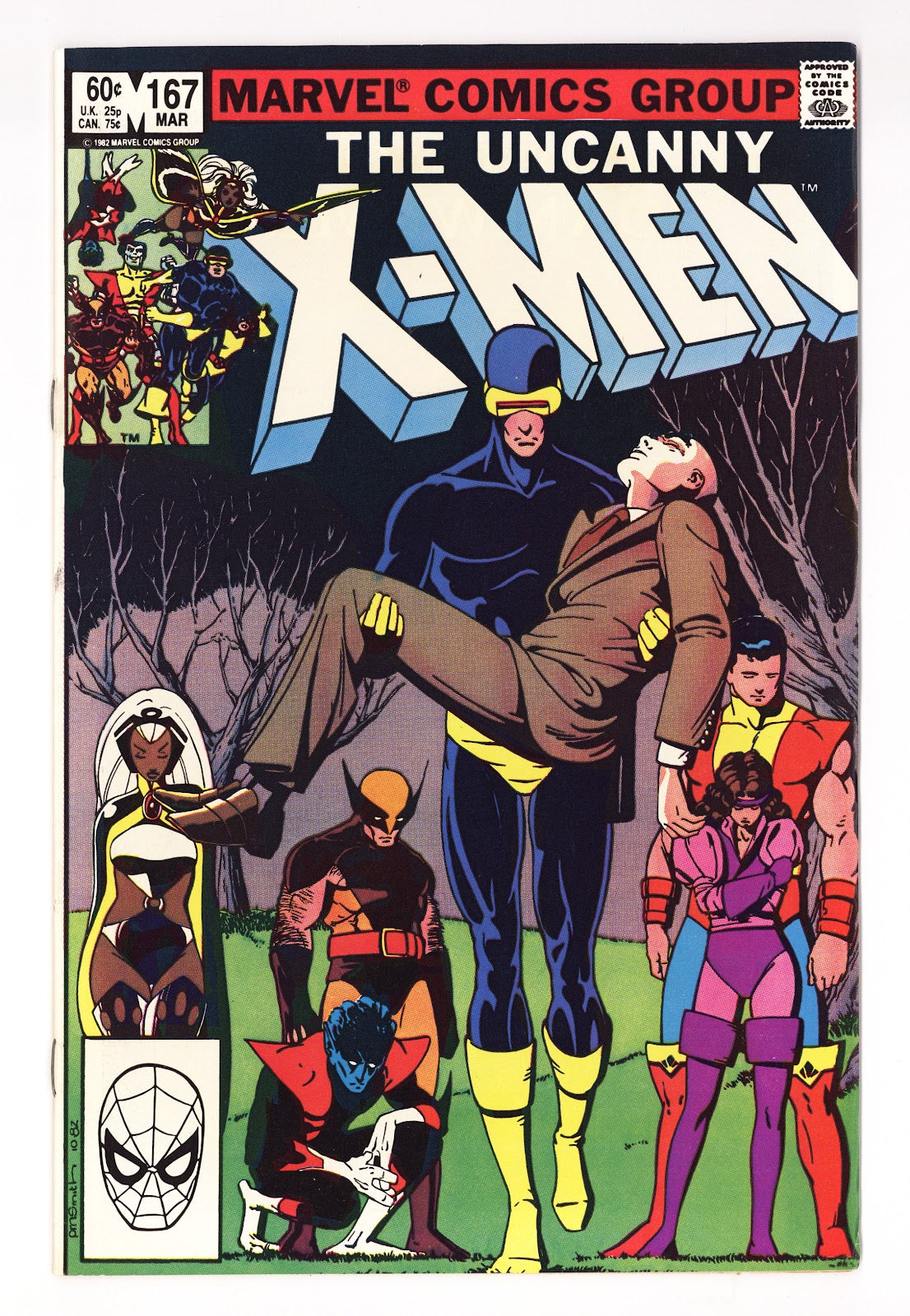The Uncanny X-Men Vol 1 167  Mid Grade   (1983)     