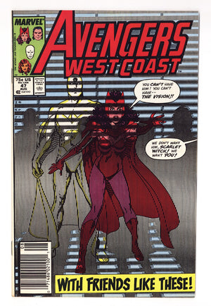 West Coast Avengers Vol 2 47  Mid Grade   (1989)   Newsstand