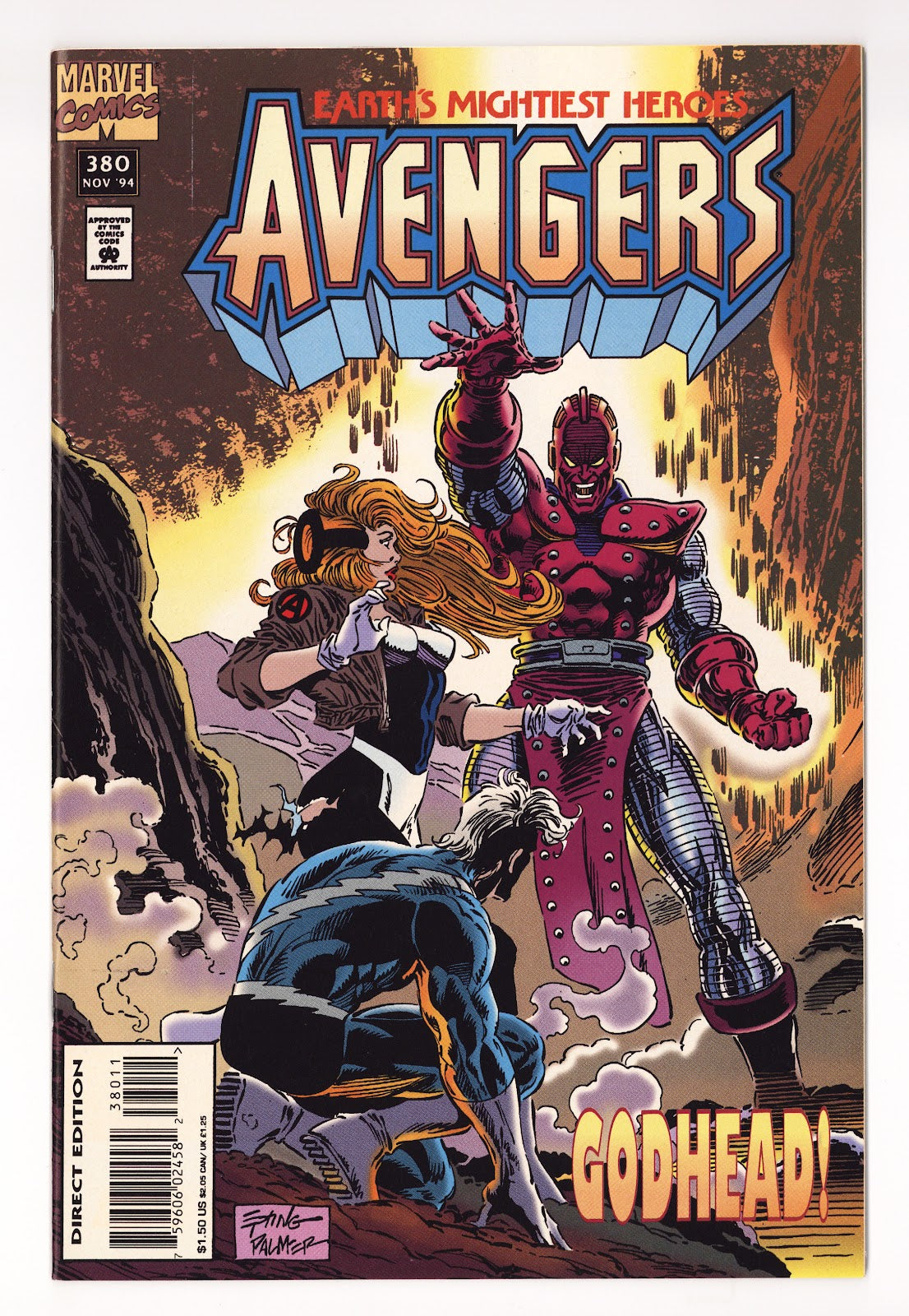 The Avengers Vol 1 380  High Grade   (1994)