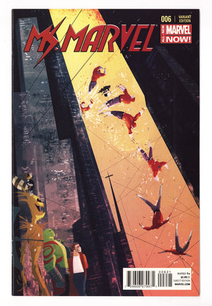 Ms. Marvel Vol 3 6 NM- (9.2) (2014) Campion Incentive Variant
