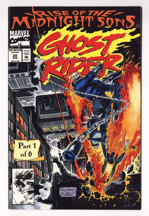 Ghost Rider Vol 2 28  VF (8.0)   (1992)