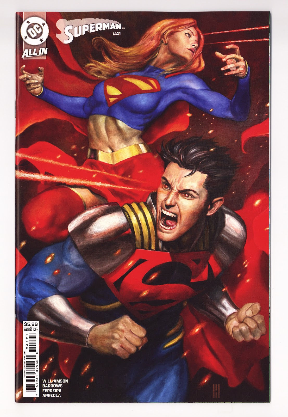 Superman Vol 6 41 Choi Variant (2026)