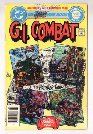G.I. Combat Vol 1 250  Low Grade   (1983)   Canadian Price Variant