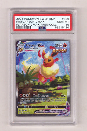 Pokemon Swsh Promo Flareon Vmax PSA 10 (2021)