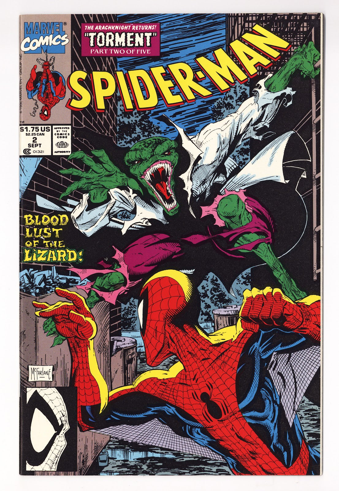 Spider-Man Vol 1 2 High Grade (1990) 