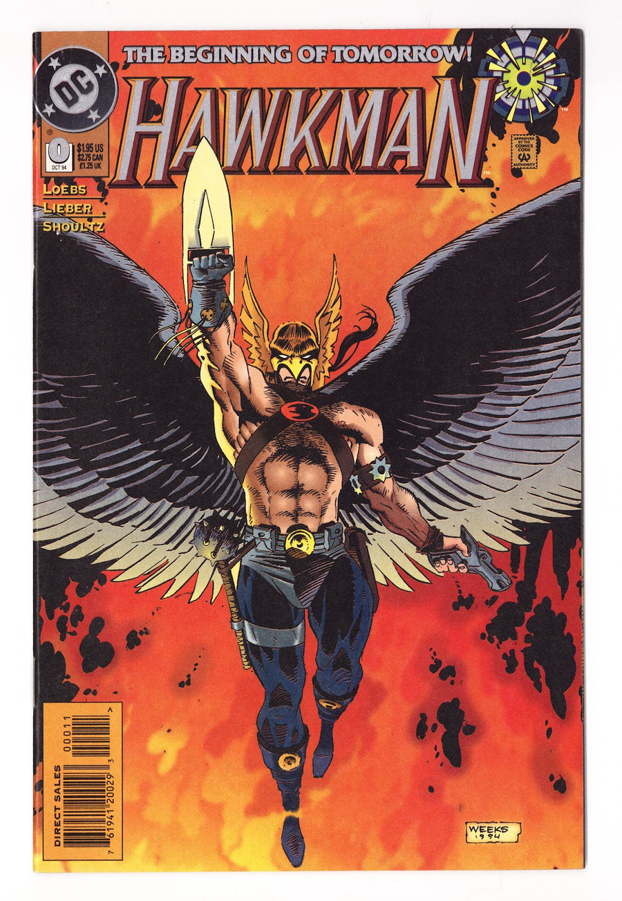 Hawkman Vol 3 0  High Grade   (1994) Sales     