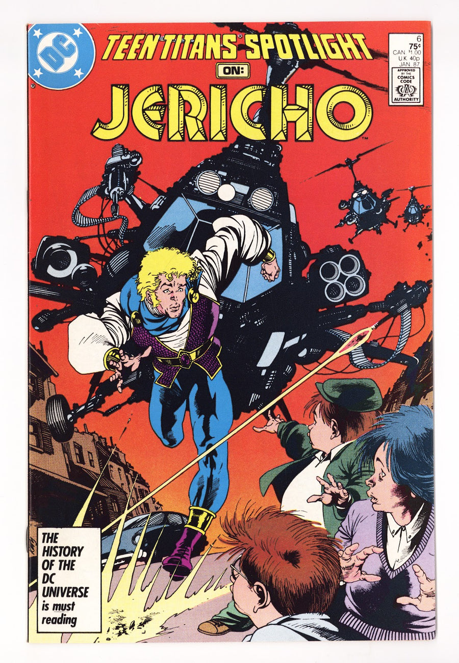 Teen Titans Spotlight 6 High Grade (1987) Direct 