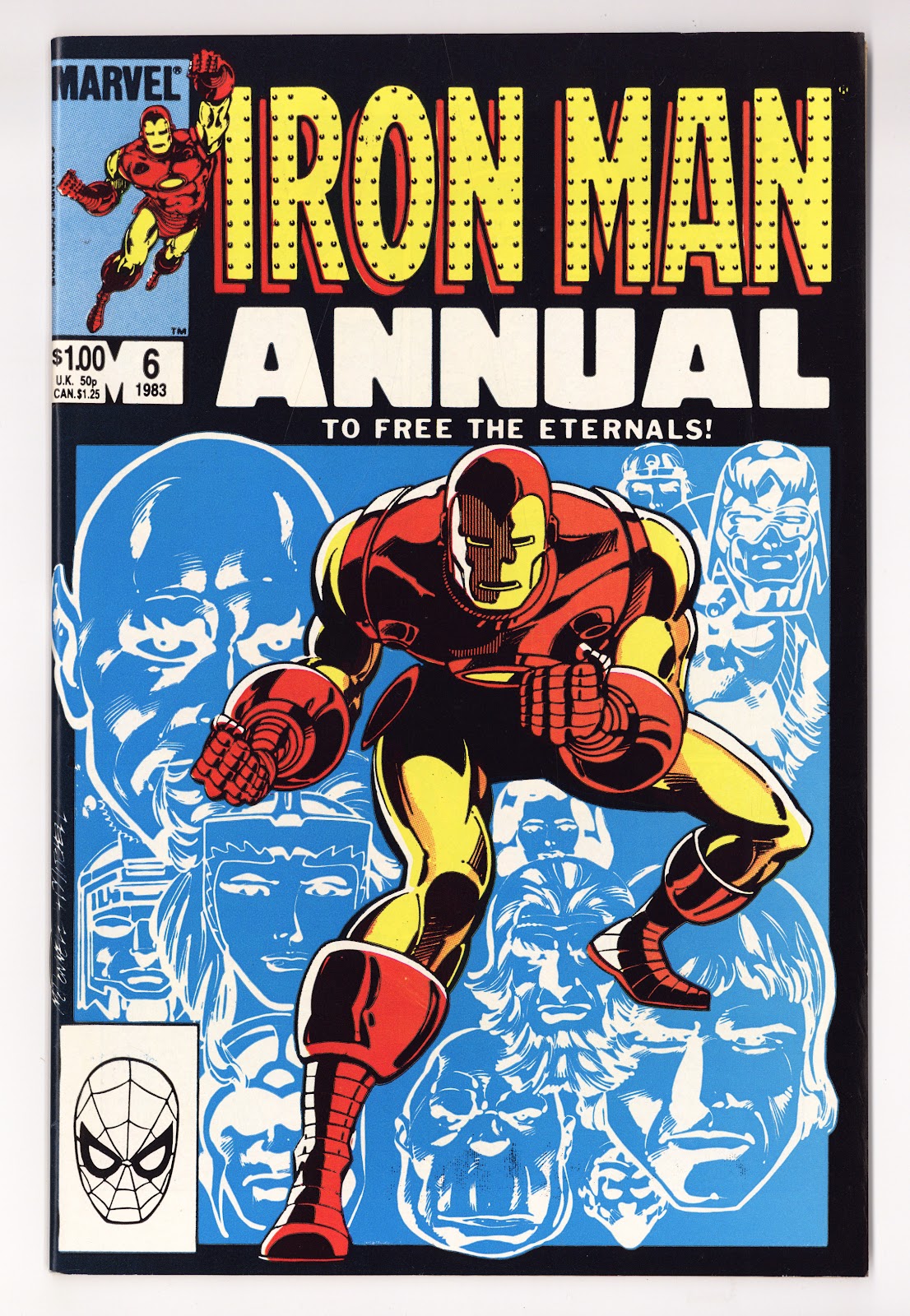 Iron Man Annual Vol 1 6 High Grade (1983) 