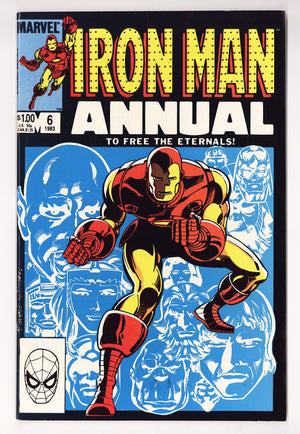 Iron Man Annual Vol 1 6 High Grade (1983)