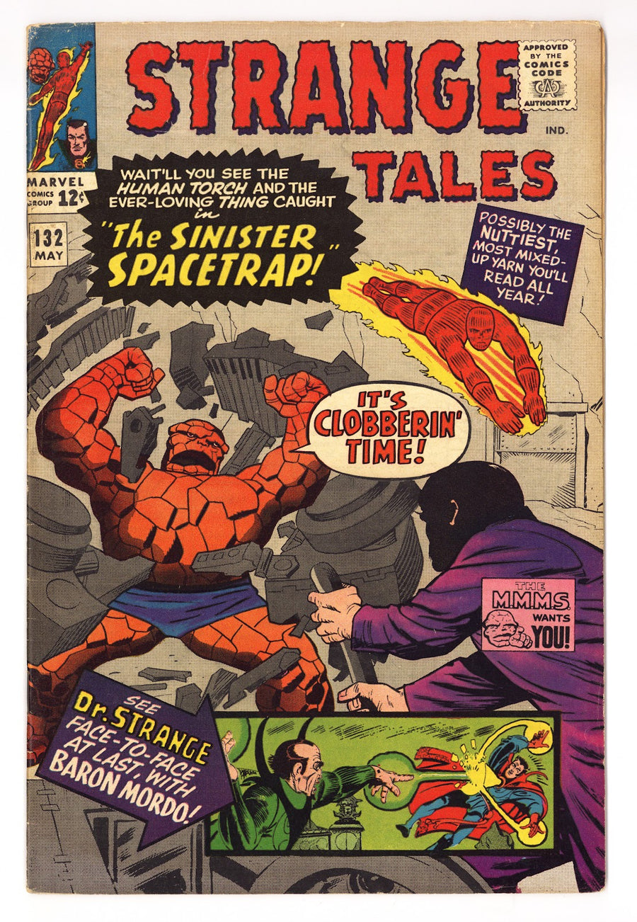 Strange Tales Vol 1 132  VG/FN (5.0)   (1965)     