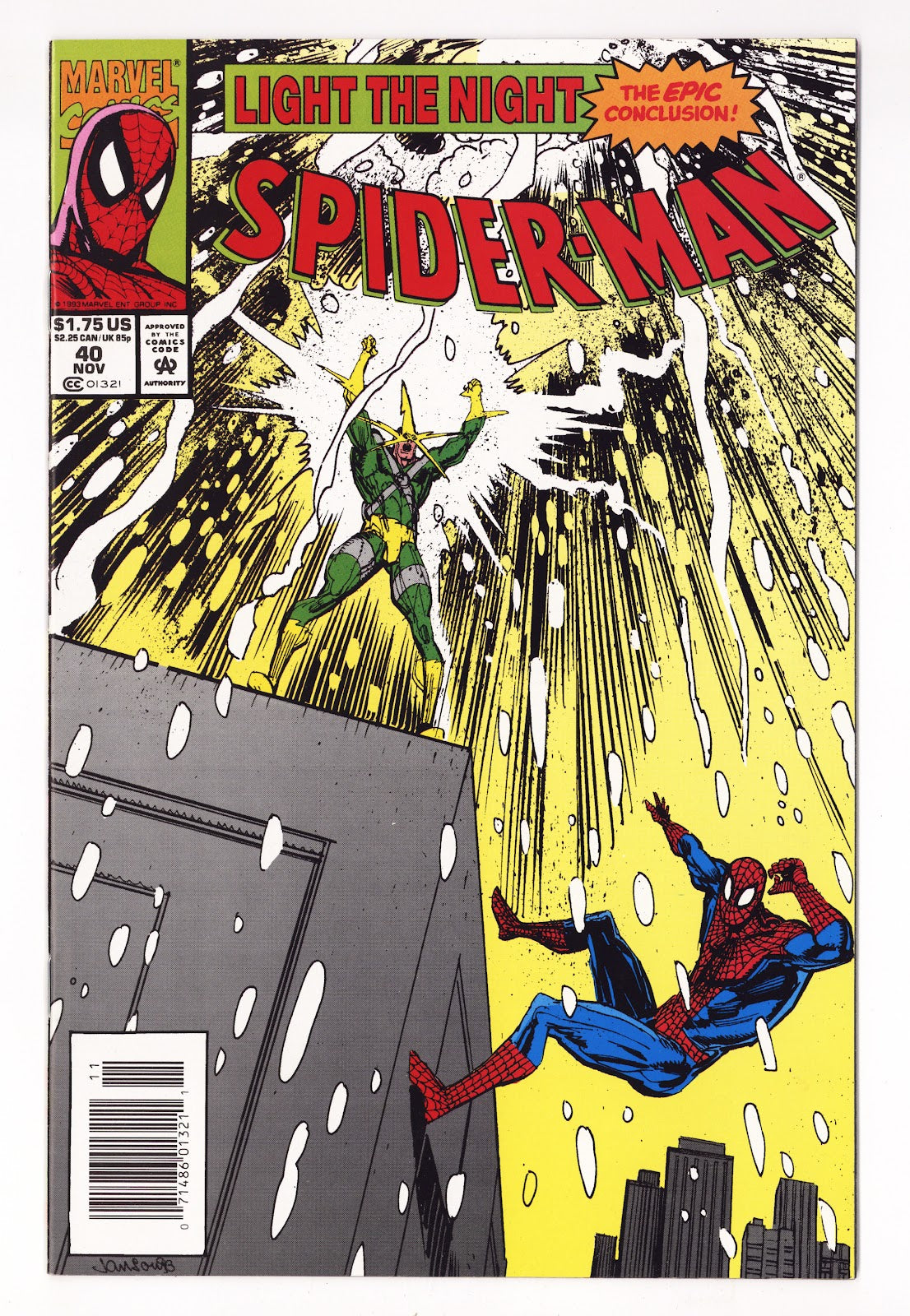Spider-Man Vol 1 40 High Grade (1993) Newsstand 