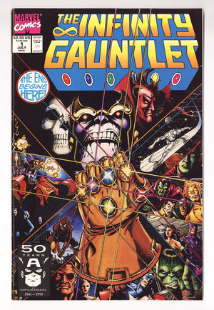 The Infinity Gauntlet Vol 1 1 VF- (7.5) (1991)