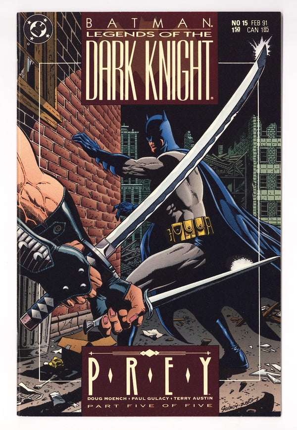 Legends of the Dark Knight 15 High Grade (1991)