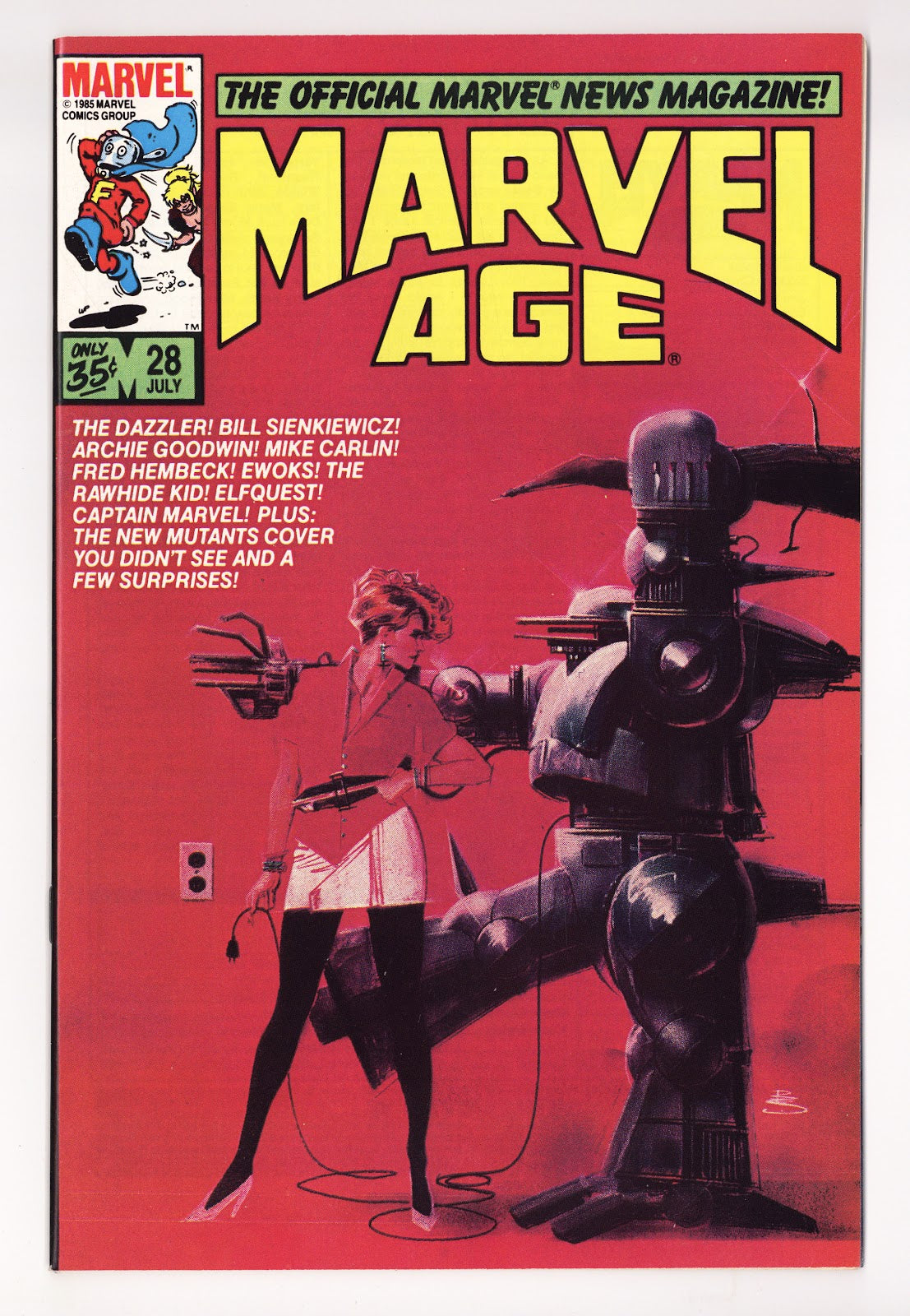Marvel Age 28 High Grade (1985) 