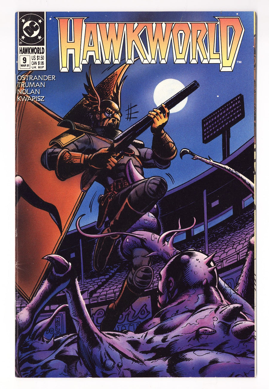 Hawkworld Vol 2 9  Mid Grade   (1991)     
