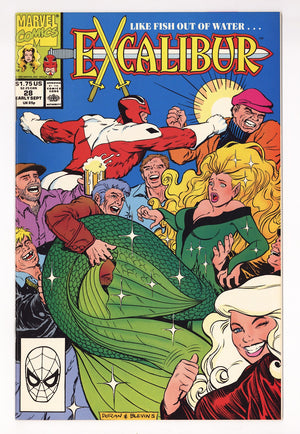 Excalibur Vol 1 28 High Grade (1990) Direct