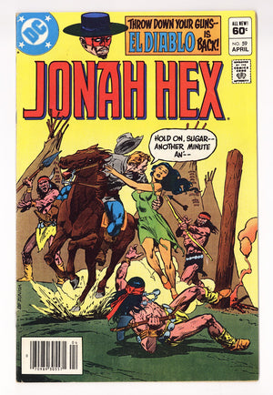 Jonah Hex Vol 1 59  Low Grade   (1982)   Newsstand