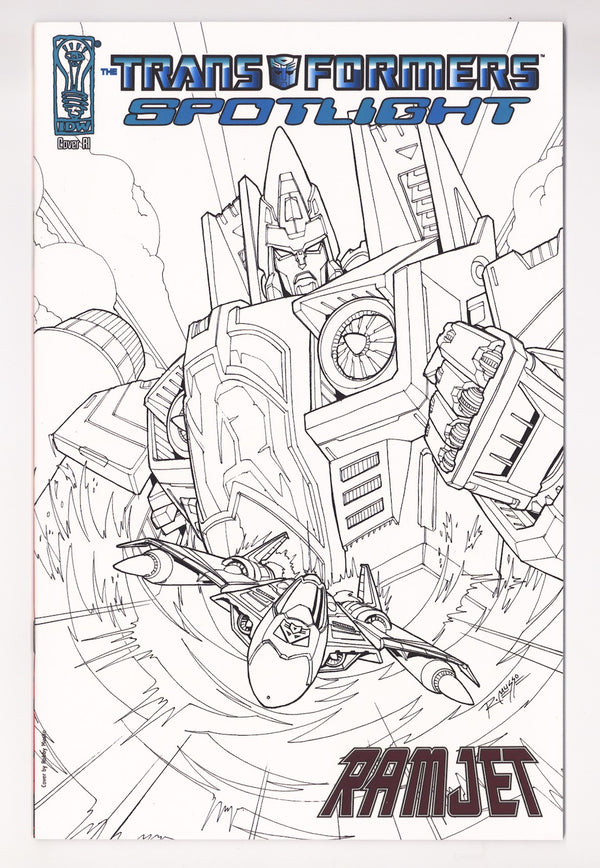 The Transformers: Spotlight Ramjet   [nn]  High Grade   (2007) Musso Sketch  Incentive Variant