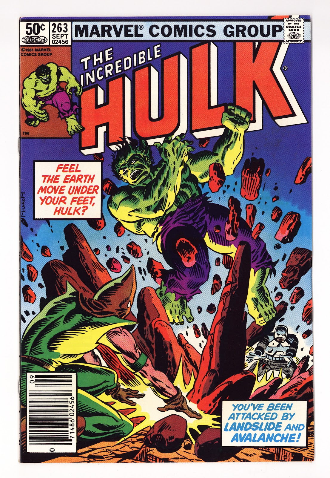 The Incredible Hulk Vol 1 263  Mid Grade   (1981)   Newsstand  