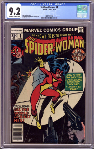 Spider-Woman Vol 1 1 CGC 9.2 (NM-) (1978)