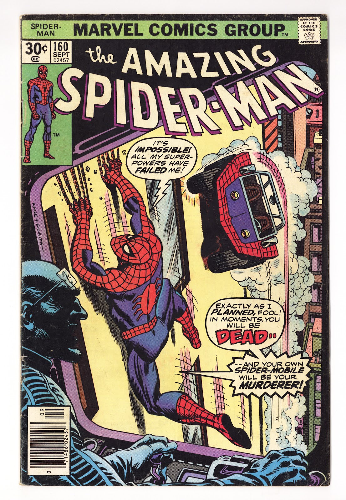 The Amazing Spider-Man Vol 1 160  VG/FN (5.0)   (1976)