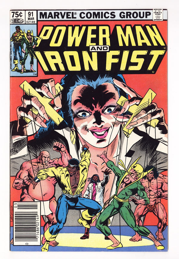 Power Man and Iron Fist Vol 1 91  Mid Grade   (1983)   Canadian Price Variant