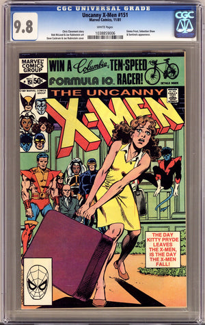 The Uncanny X-Men Vol 1 151 CGC 9.8 (NM/M)   (1981)