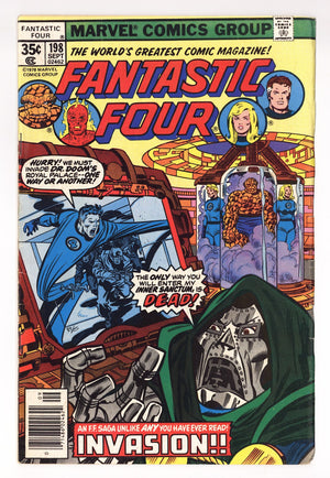 Fantastic Four Vol 1 198 Low Grade (1978)