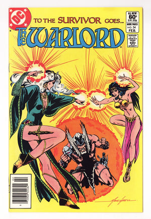 Warlord Vol 1 54  Mid Grade   (1982)   Newsstand