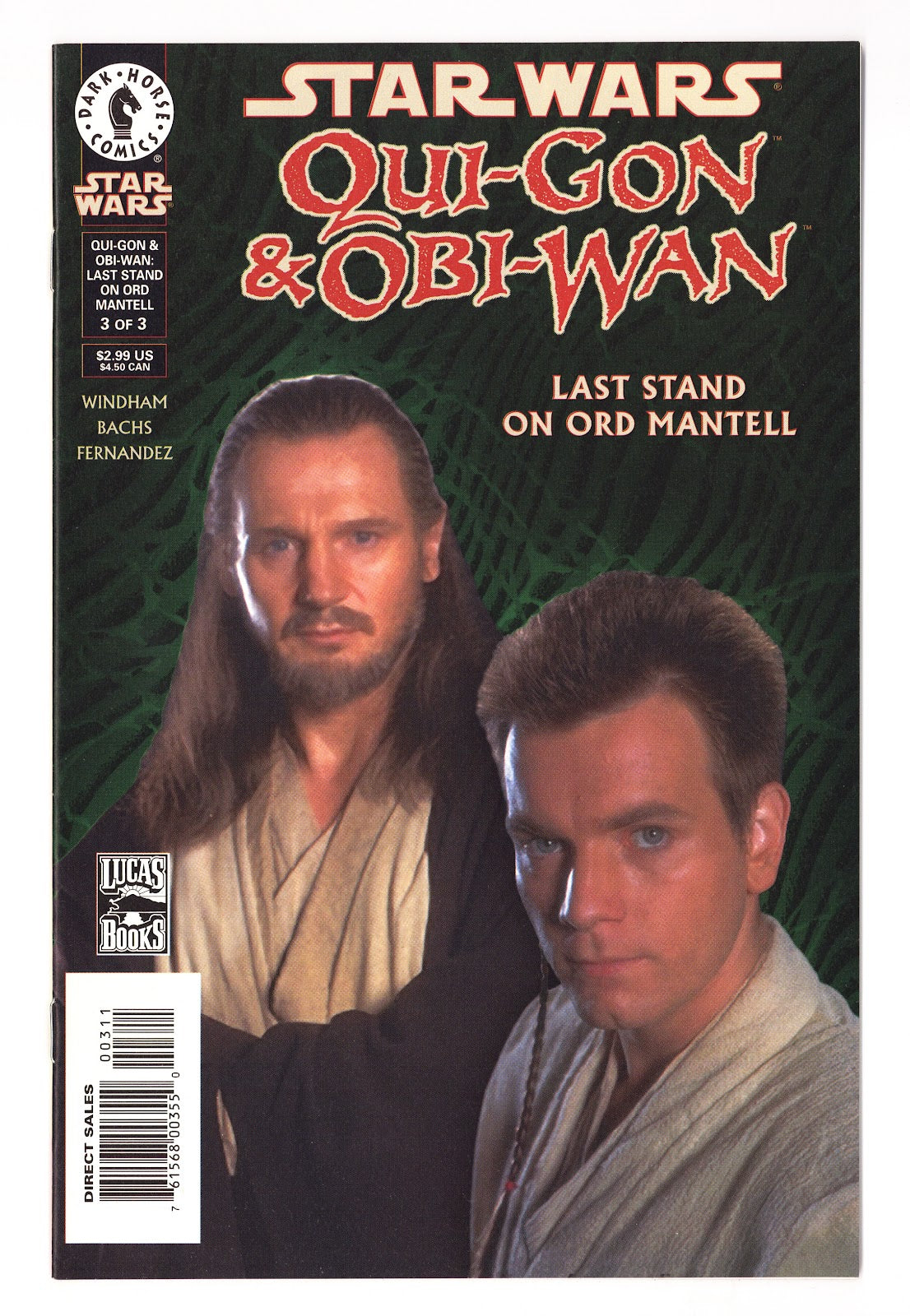 Star Wars: Qui-Gon & Obi-Wan: Last Stand on Ord Mantell   3  High Grade   (2001) Photo  Variant