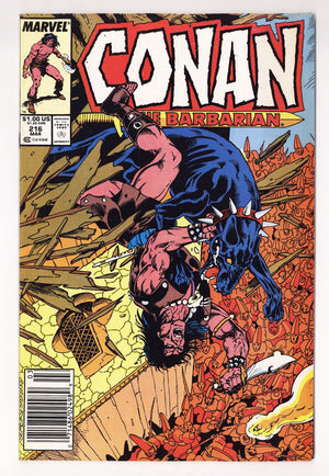 Conan the Barbarian Vol 1 216  Mid Grade   (1989)   Newsstand
