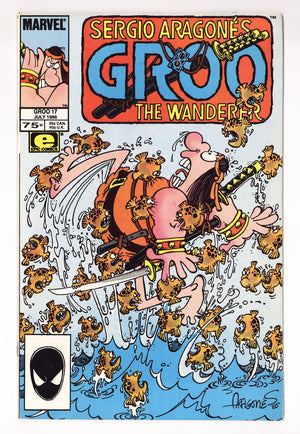 Sergio Aragones Groo the Wanderer Vol 2 17  Mid Grade   (1986)