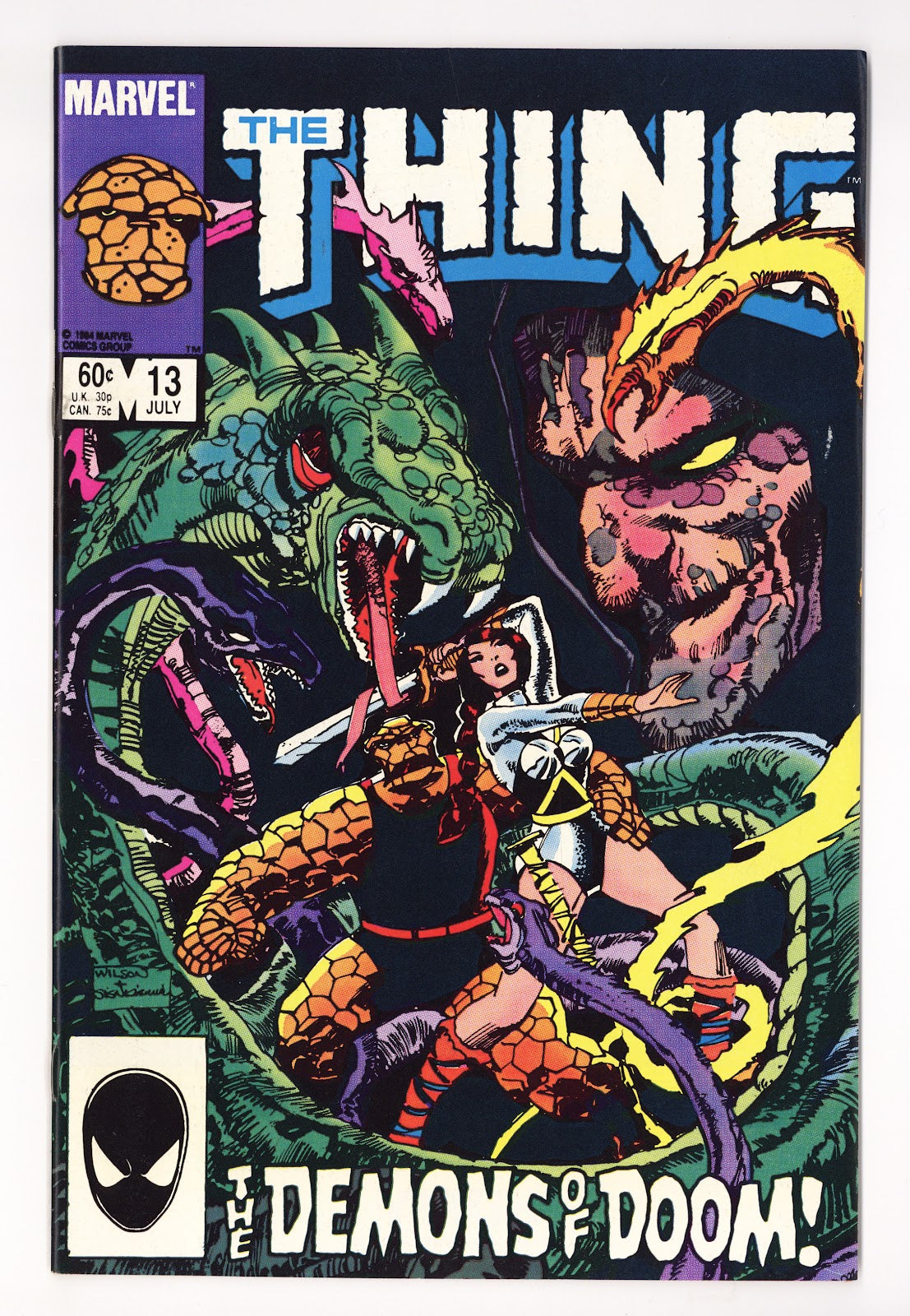 The Thing Vol 1 13 High Grade (1984) Direct 