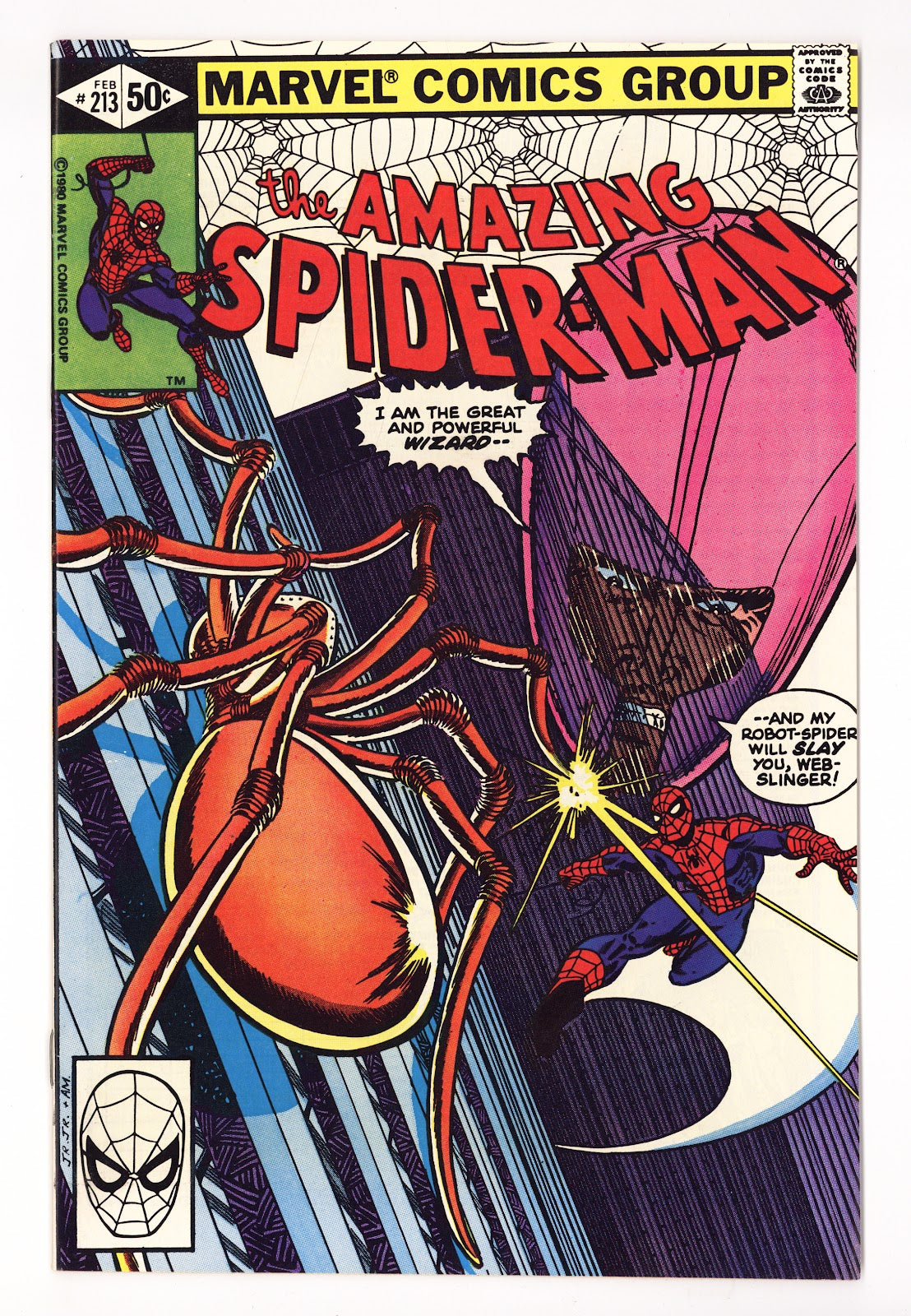 The Amazing Spider-Man Vol 1 213 VF/NM (9.0) (1981)  