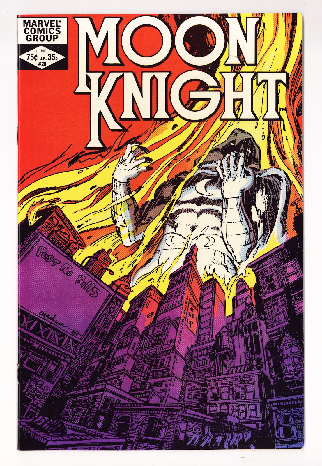 Moon Knight Vol 1 20 High Grade (1982) 
