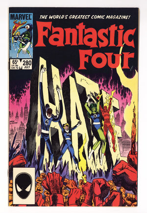 Fantastic Four Vol 1 280 Mid Grade (1985)