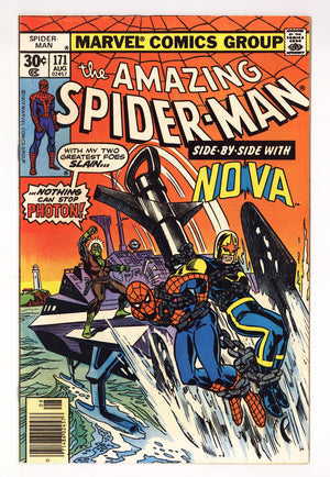 The Amazing Spider-Man Vol 1 171  FN (6.0)   (1977)   30¢