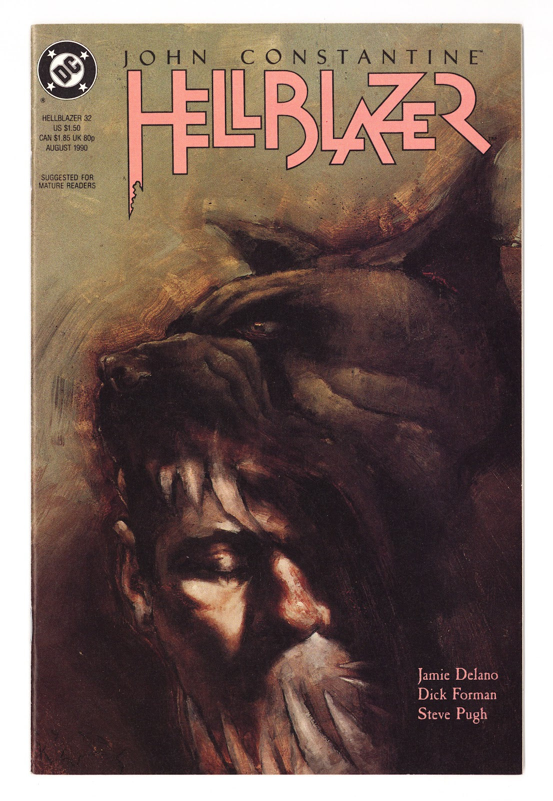 Hellblazer Vol 1 32  High Grade   (1990)