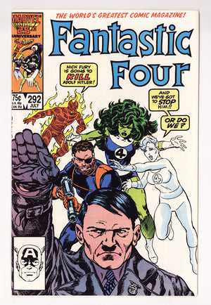 Fantastic Four Vol 1 292 Mid Grade (1986)