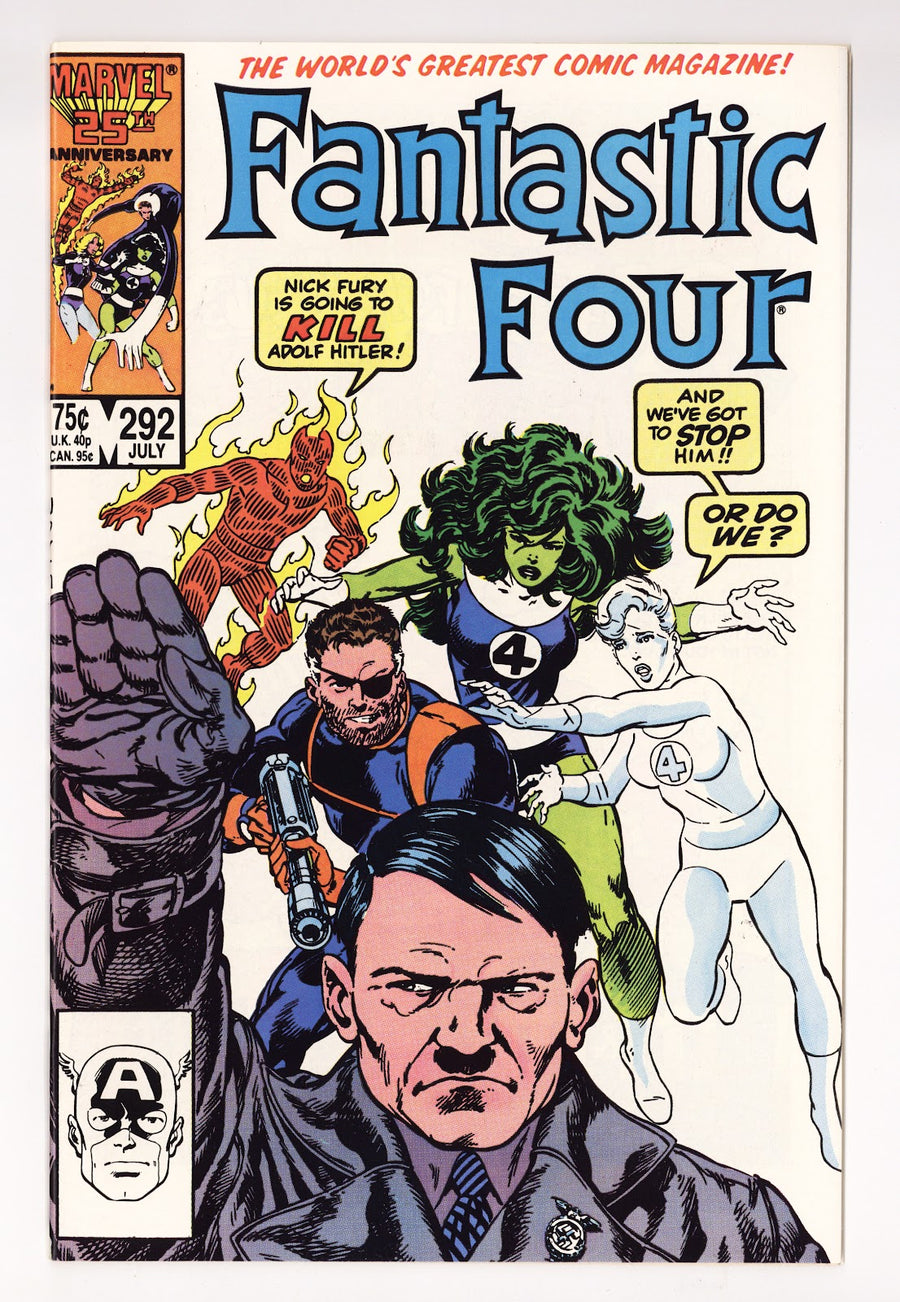Fantastic Four Vol 1 292 Mid Grade (1986) 