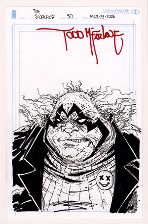Spawn Scorched   50   Todd McFarlane Original Art Incentive  (2026)