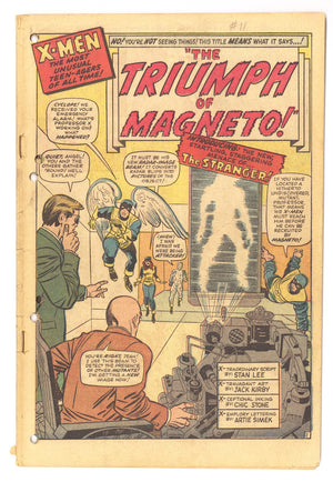 The X-Men Vol 1 11 Coverless (1965)